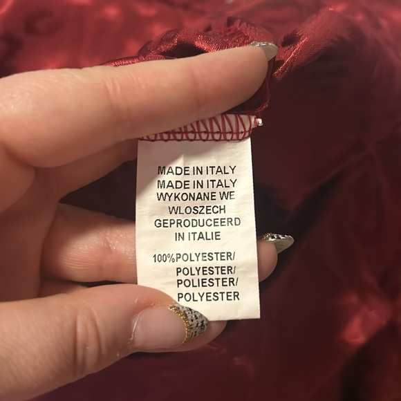 Talia Benson Red Leopard Maxi Dress - Médium - Picture 7 of 7